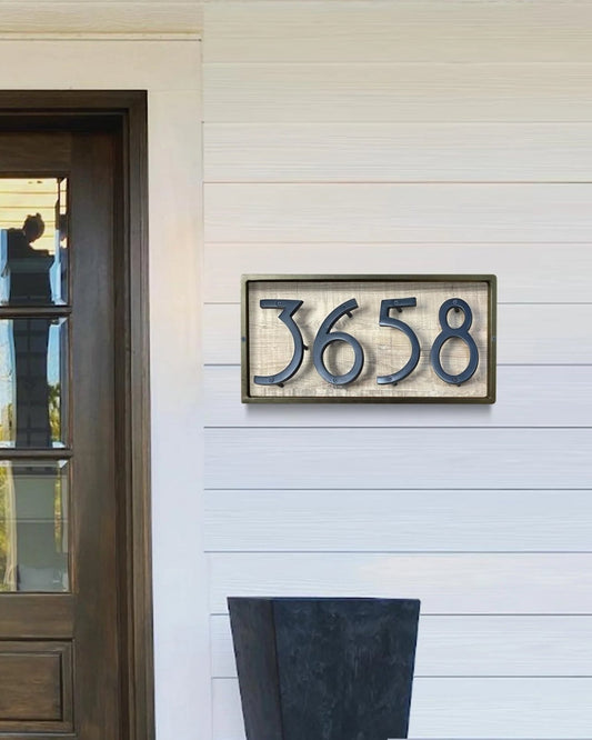 "0" ALUMINUM NUMBER | Stonewaters