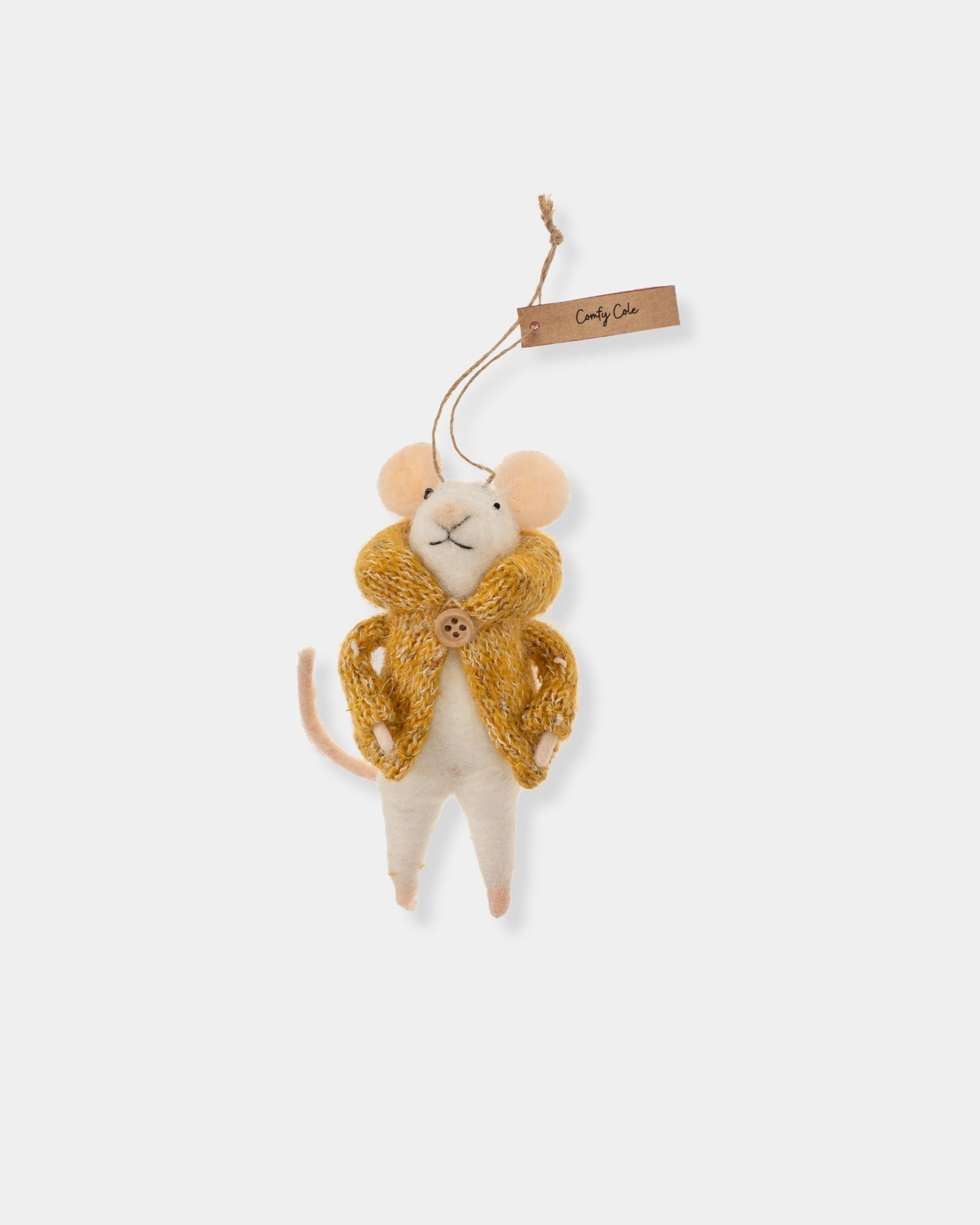 COMFY COLE MOUSE - ORNAMENT