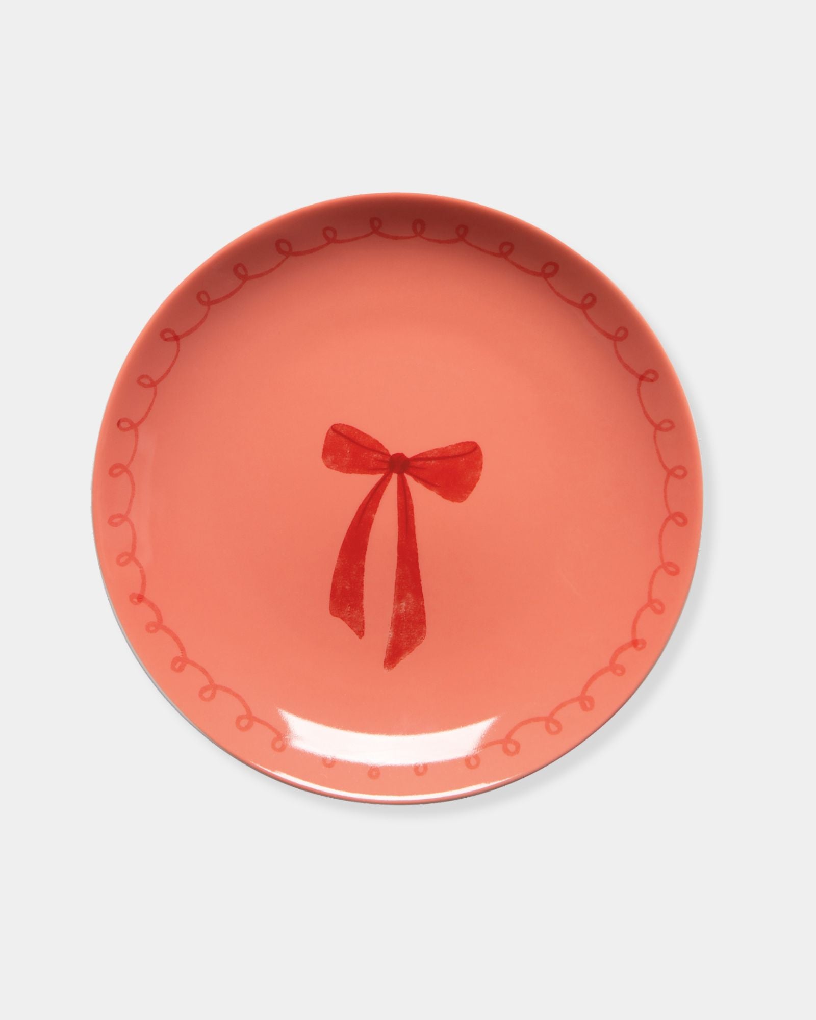 PEACH BOWTIQUE - APPETIZER PLATE