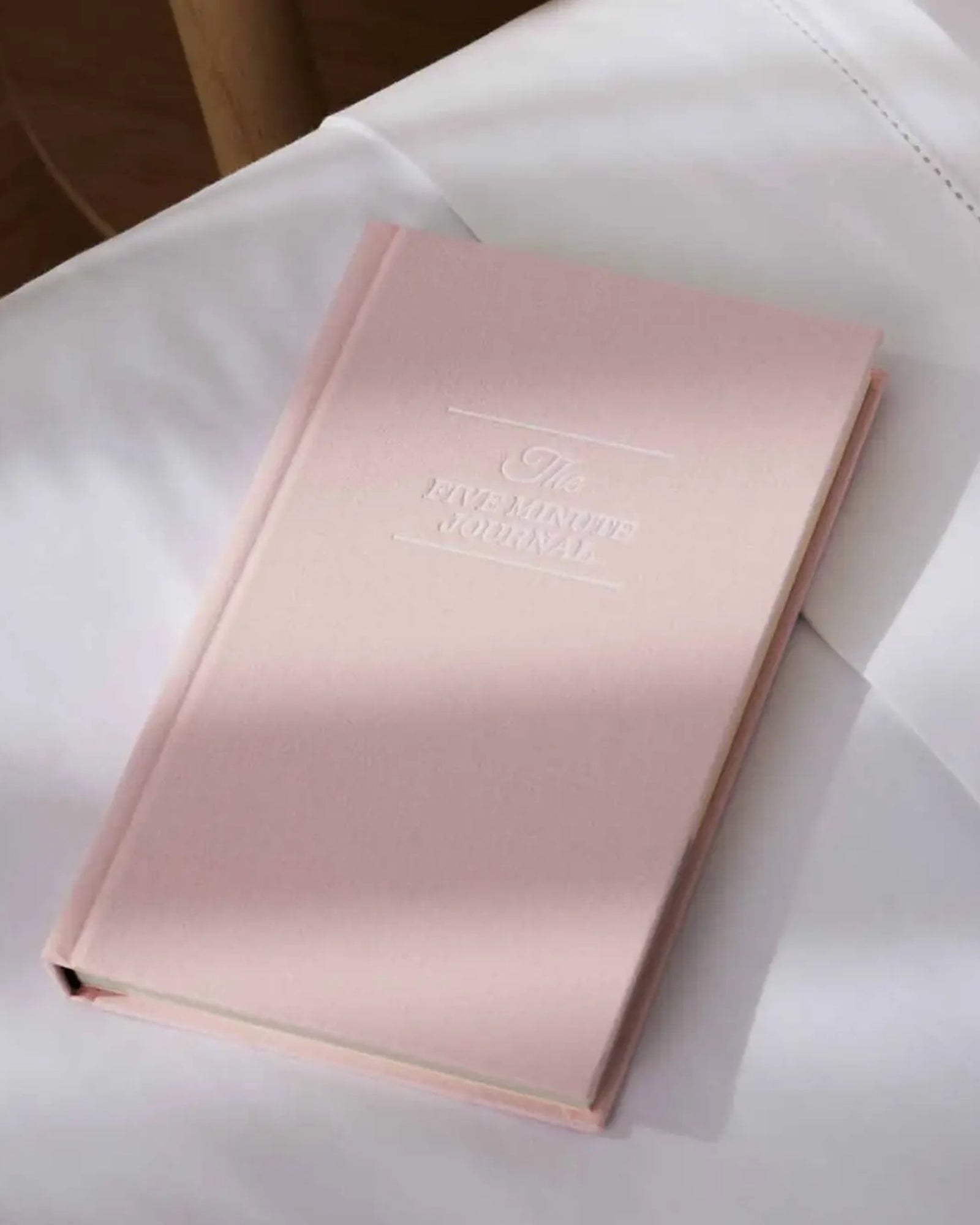 THE FIVE MINUTE JOURNAL PINK - DAILY GUIDED GRATITUDE