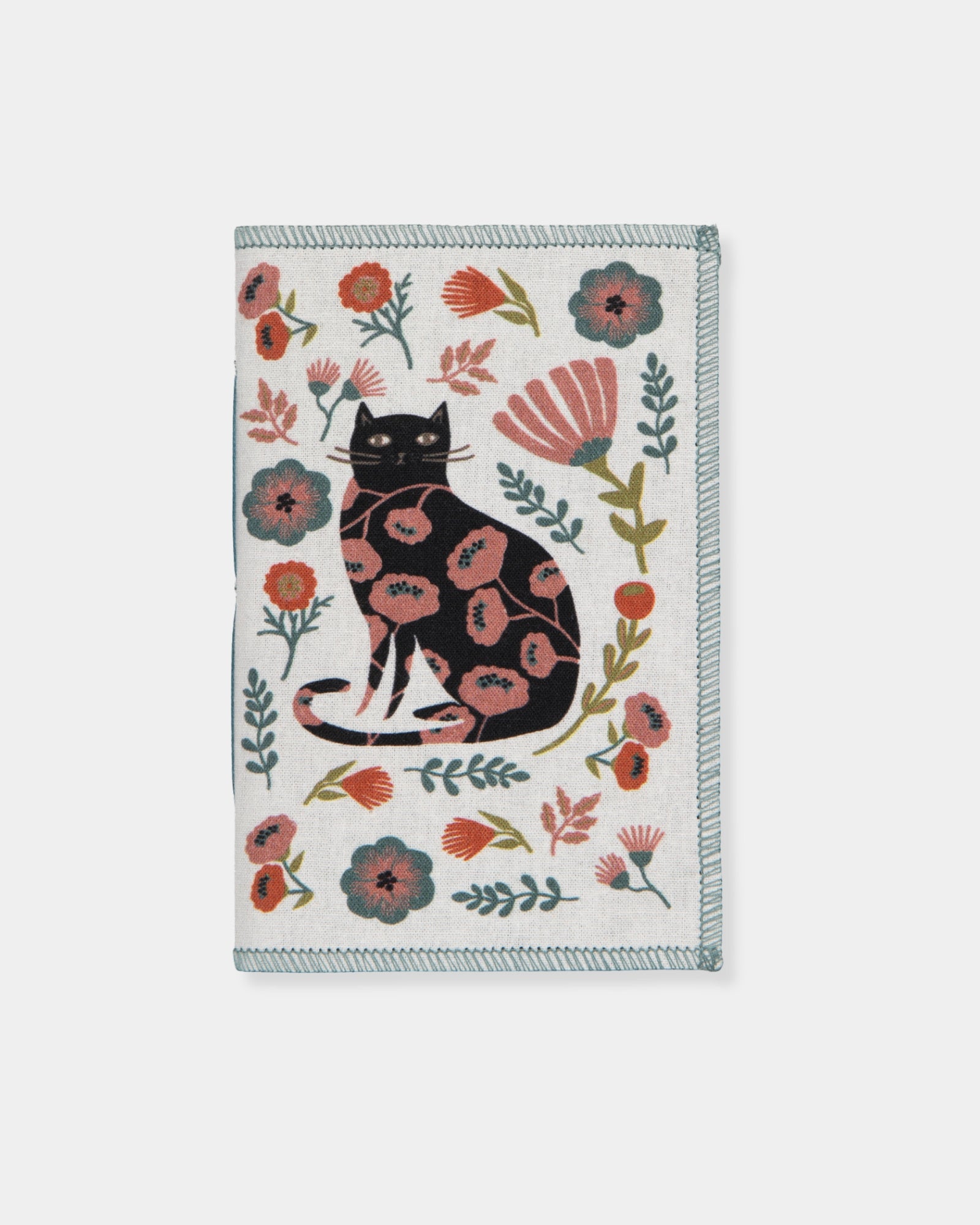 CATBLOOM PRINTED FABRIC NOTEBOOK