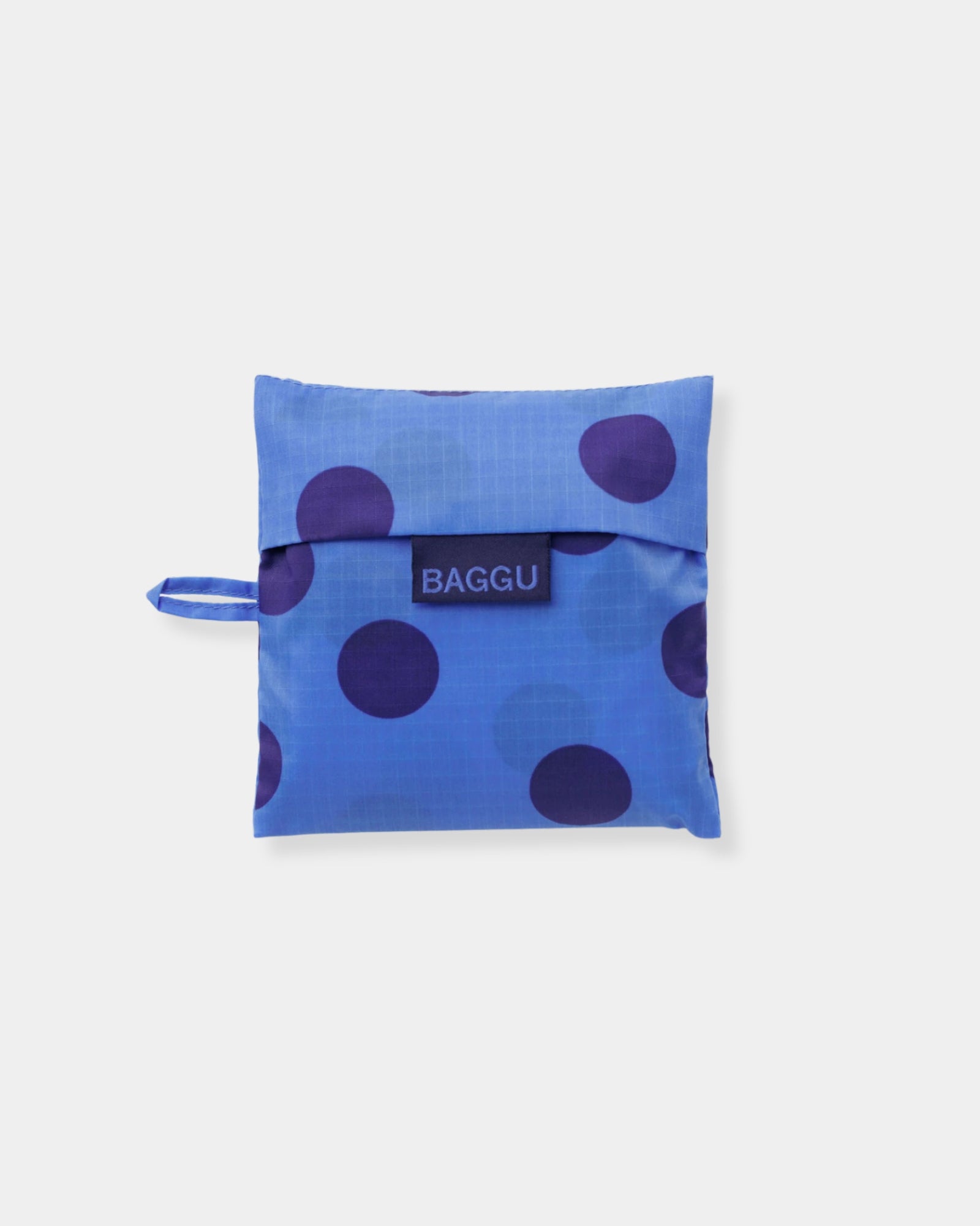 STANDARD BAGGU - BLUE POLKA DOT