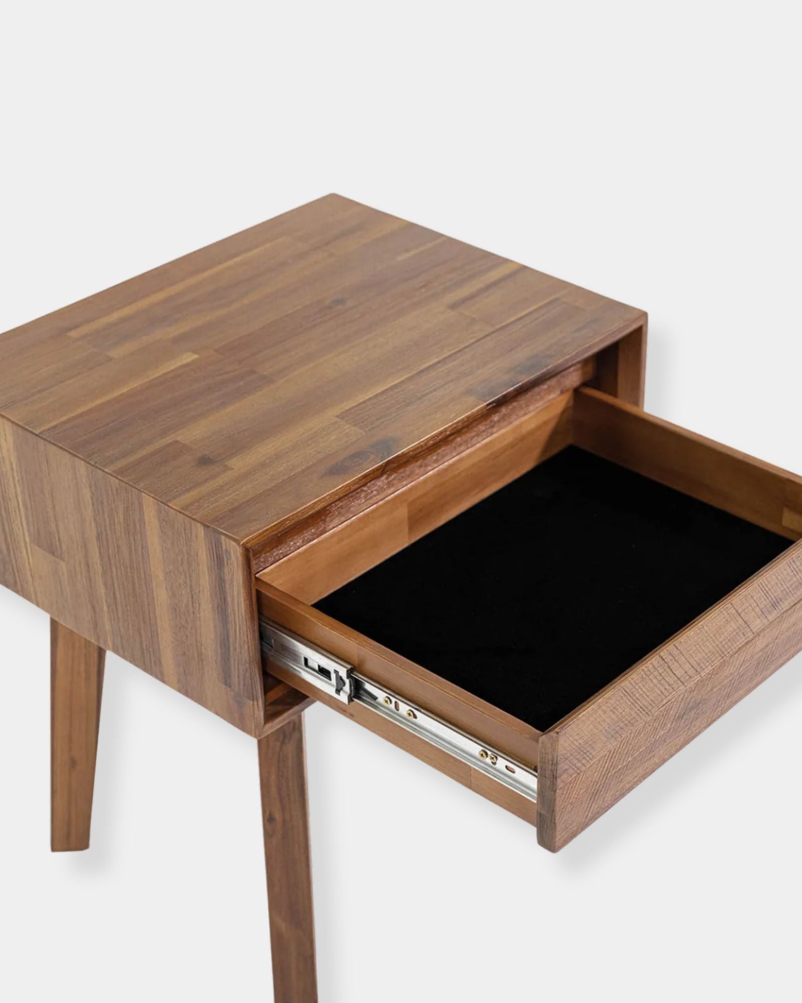 GIA 1-DRAWER NIGHTSTAND - PECAN