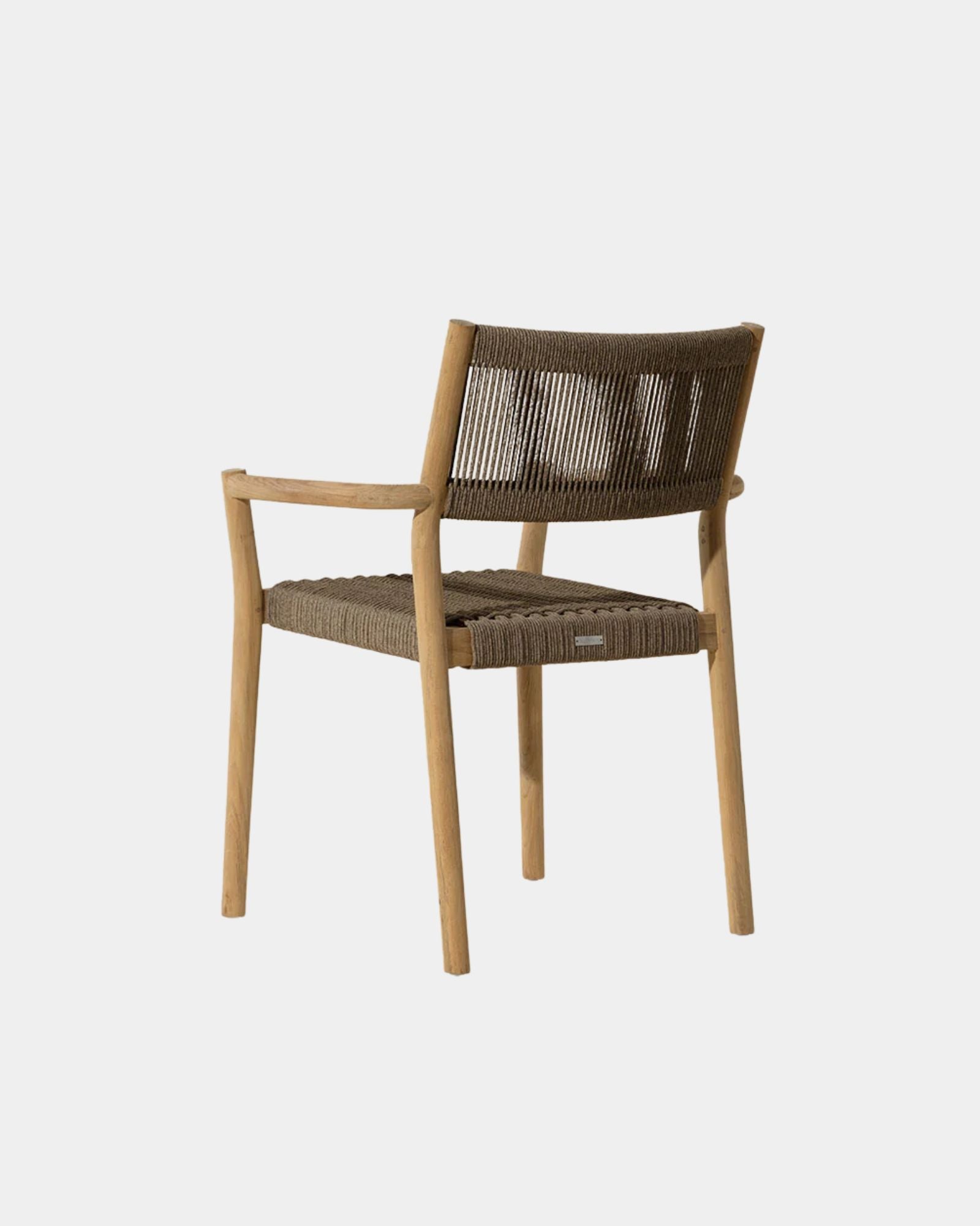 KAVALA STACKABLE DINING CHAIR - NATURAL
