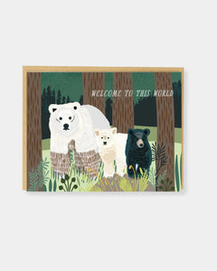 WELCOME TO THE WORLD - CARD