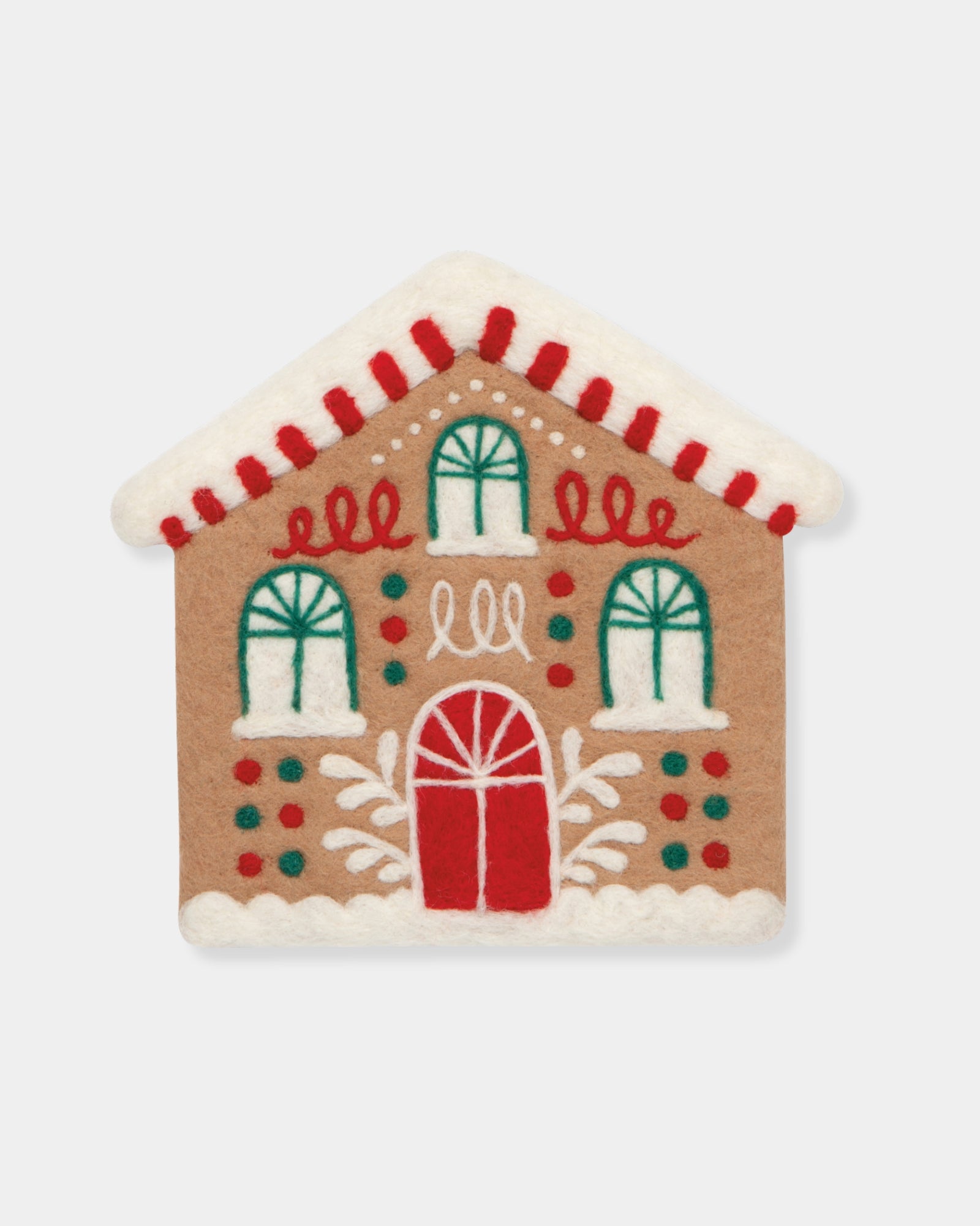 GUMDROP LANE FELTED WOOL TRIVET