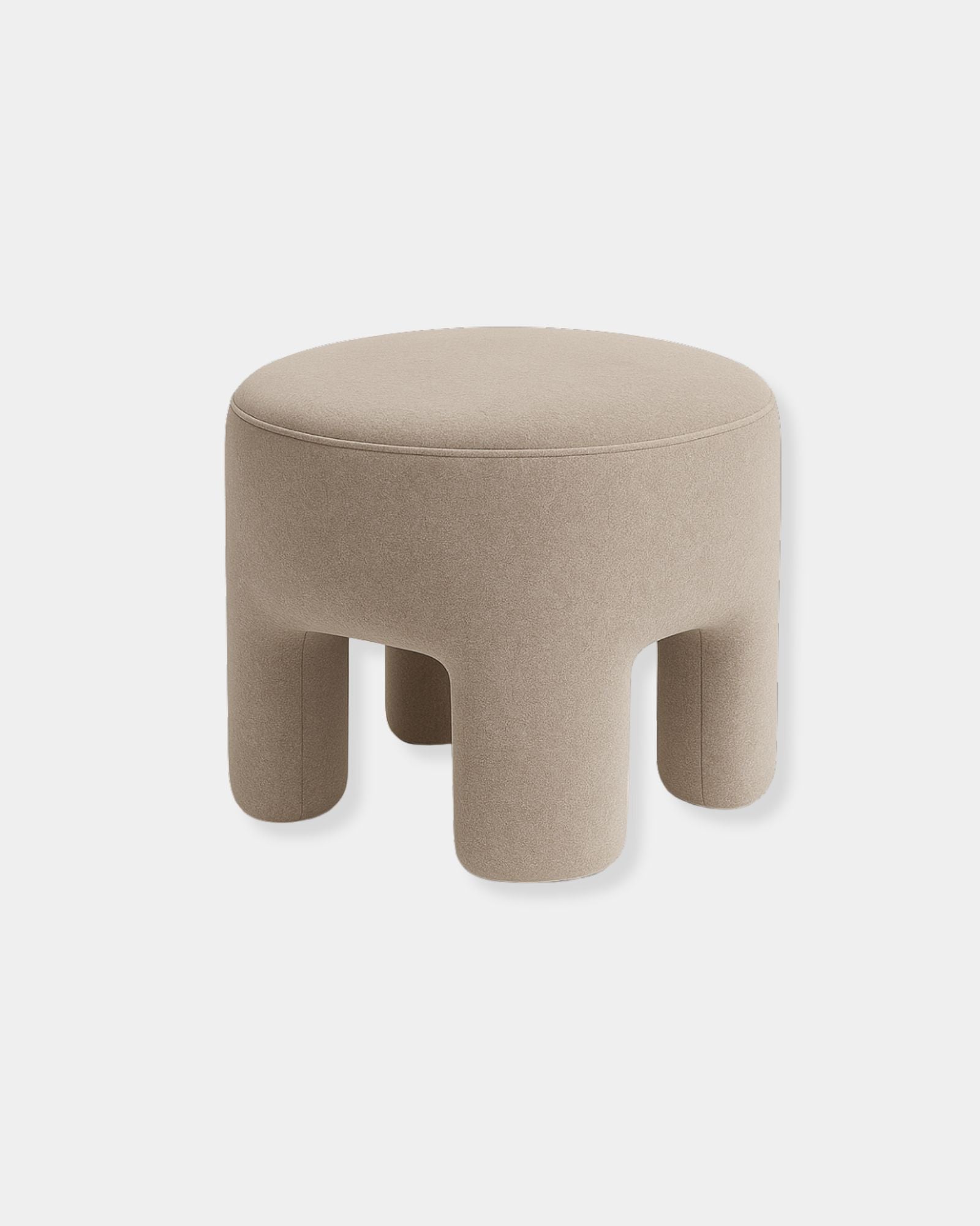 GINGER OTTOMAN - VELVET SANDSTORM