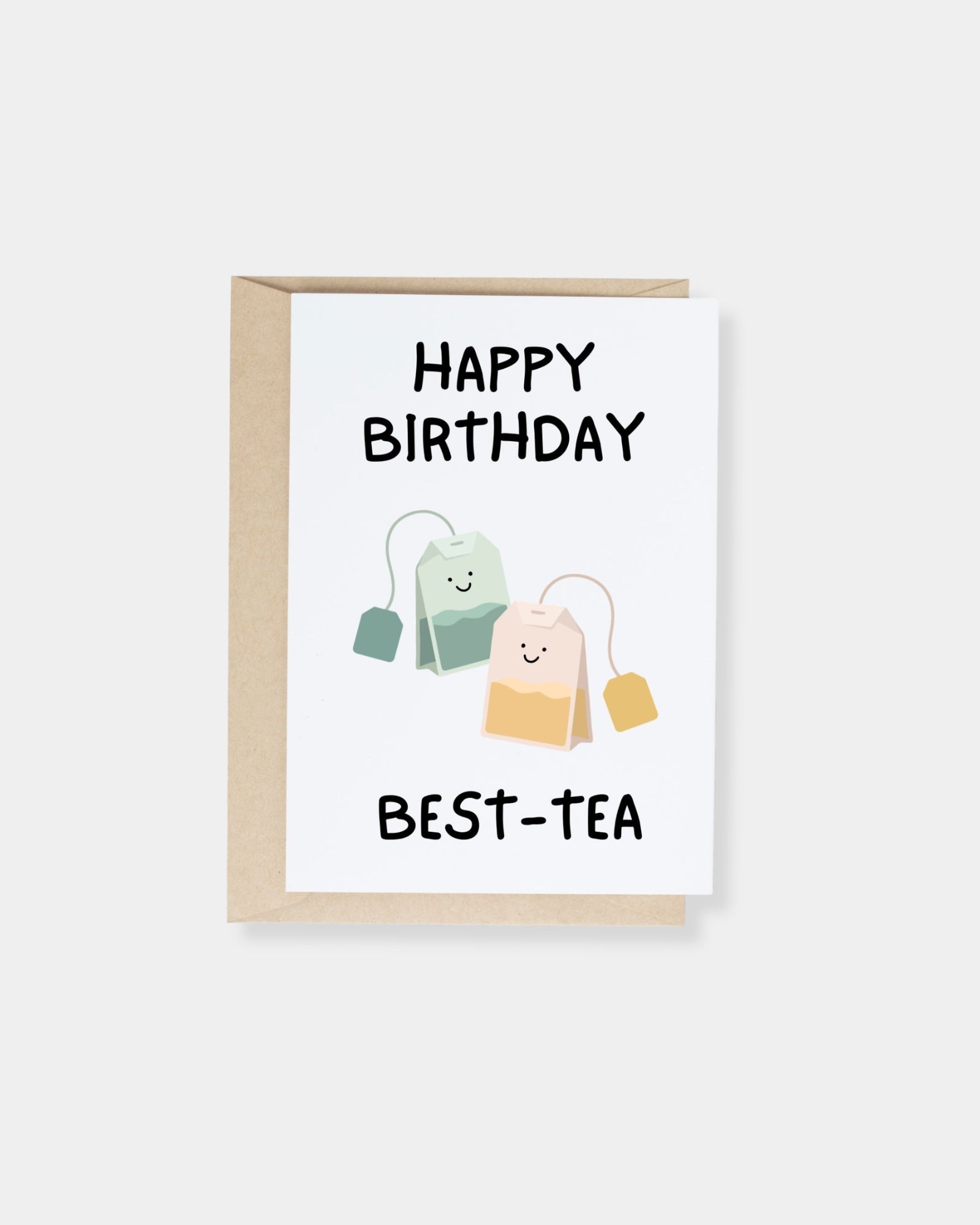 HAPPY BIRTHDAY BEST-TEA - CARD
