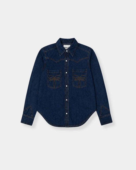DAKOTA SHIRT - DARK BLUE