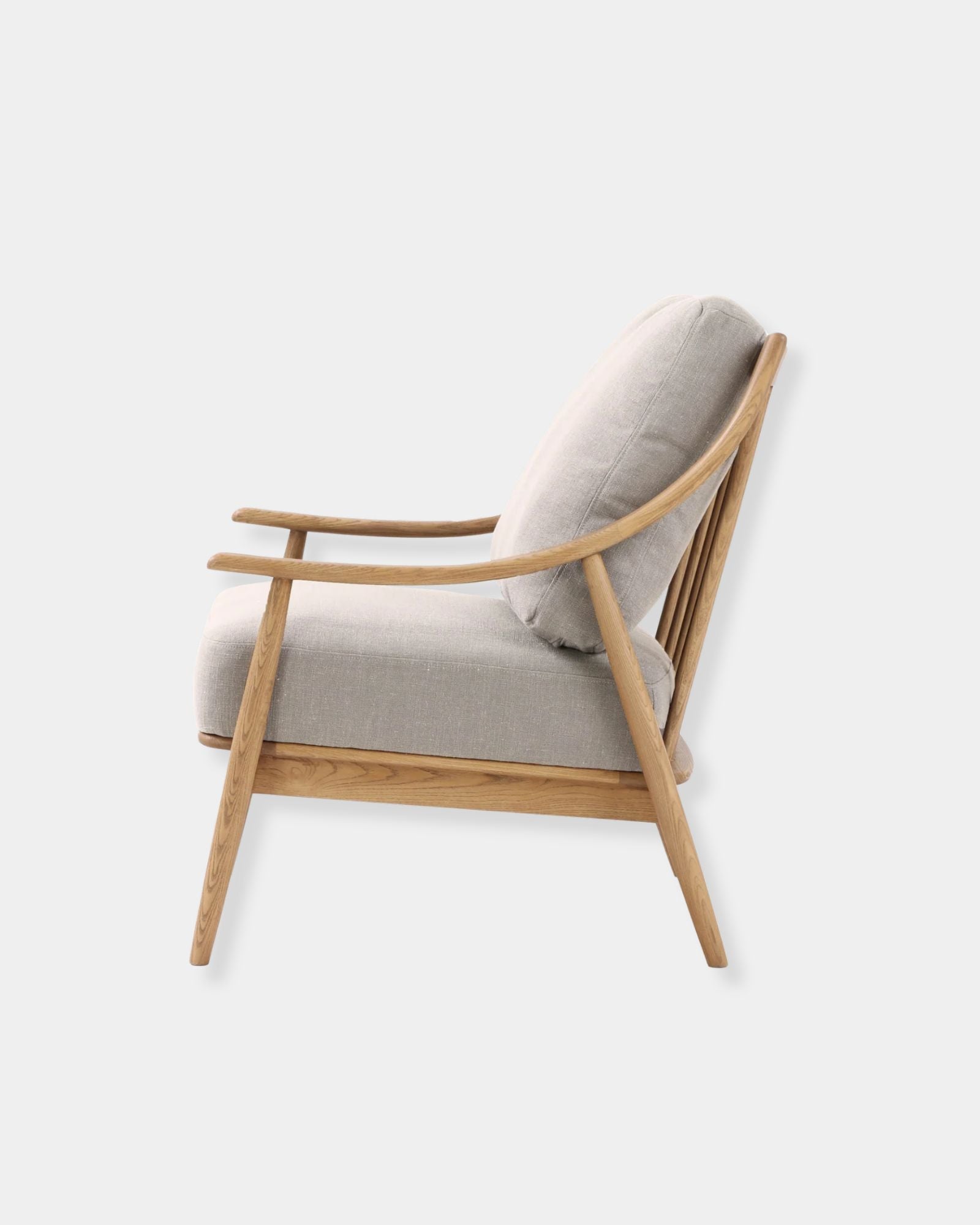 KINSLEY CLUB CHAIR - LIGHT LINEN