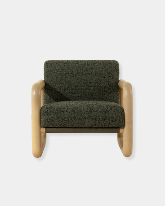 NUBO LOUNGE CHAIR - NOAH MEADOW / LUDLOW DARK OLIVE