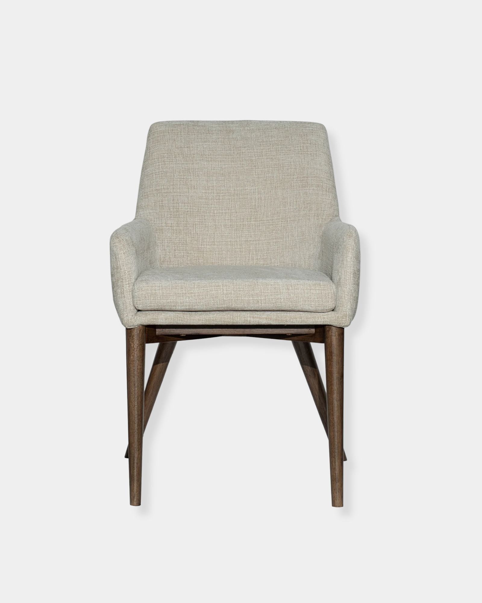 FRITZ ARM CHAIR TAUPE - SET OF 2