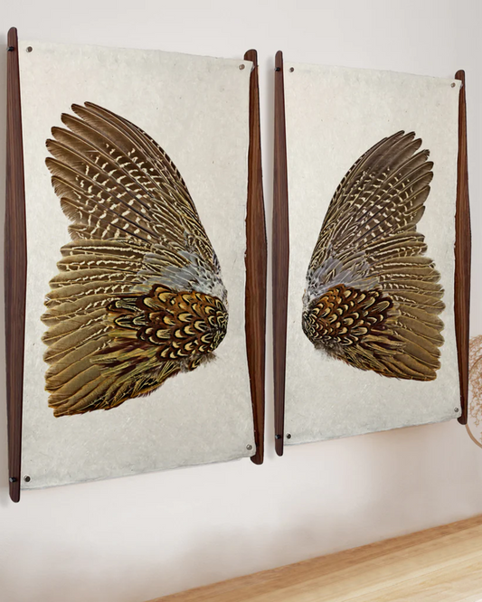 SMALL WALNUT FRAMELESS - HANGER