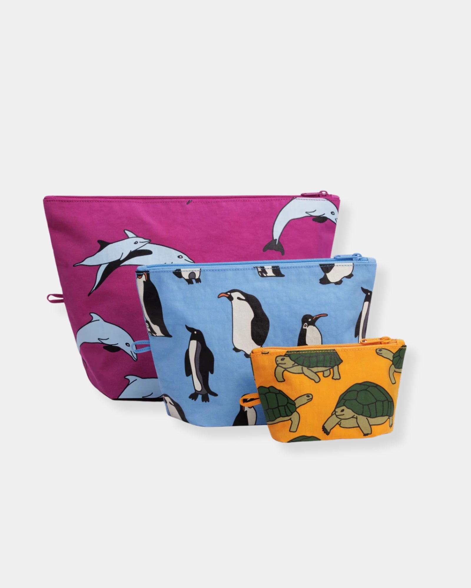 GO POUCH SET - VACATION ANIMALS