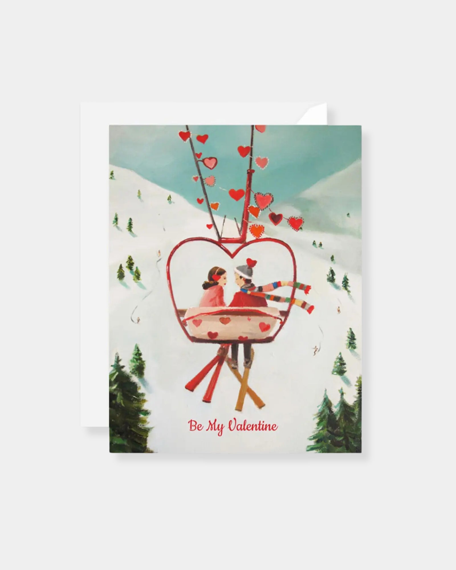 SKI LOVERS - CARD