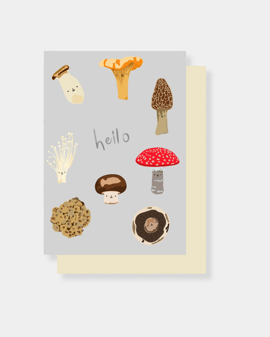 MUSHROOM CARD