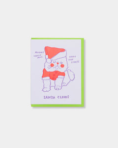 SANTA CLAWS - CARD