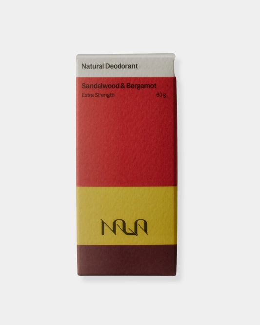 SANDALWOOD & BERGAMOT - EXTRA STRENGTH NATURAL DEODORANT