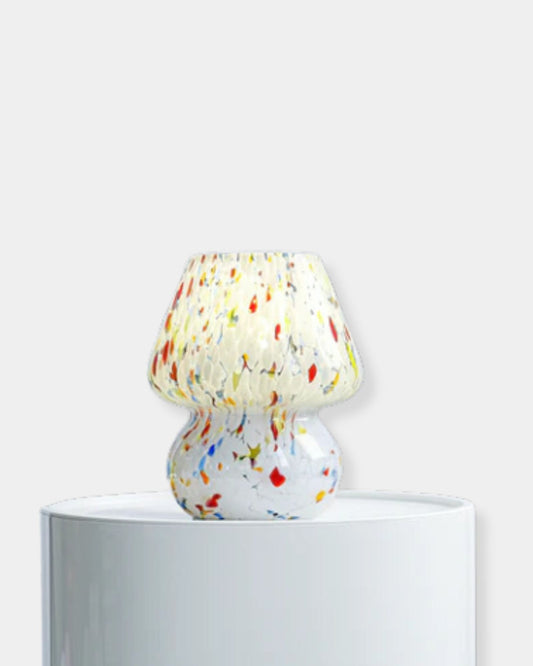 CONFETTI MINI GLASS - MUSHROOM LAMP