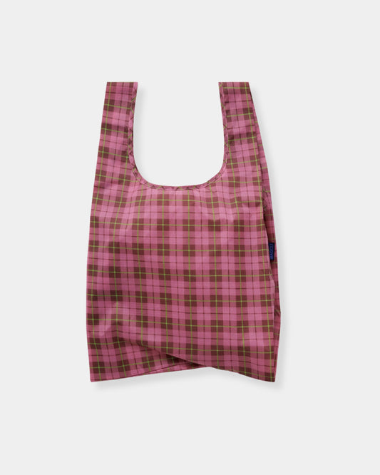 STANDARD BAGGU - AZALEA PINK TARTAN