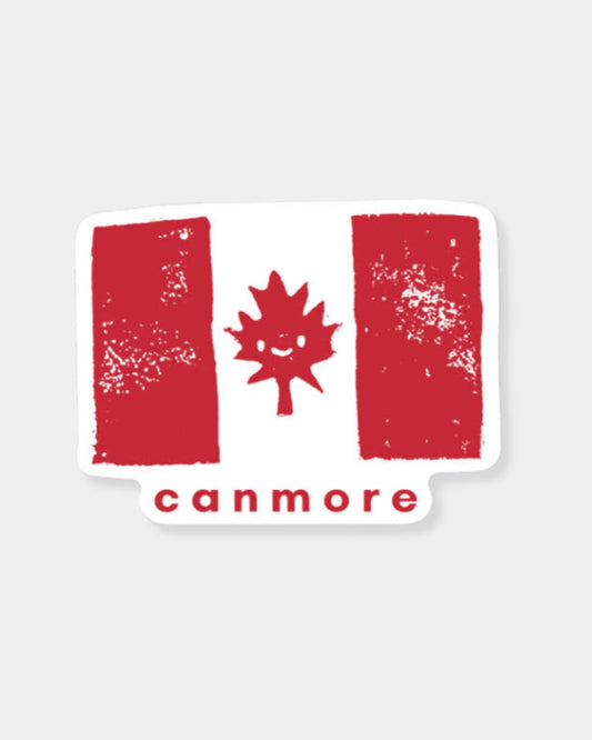 CANMORE FLAG - STICKER