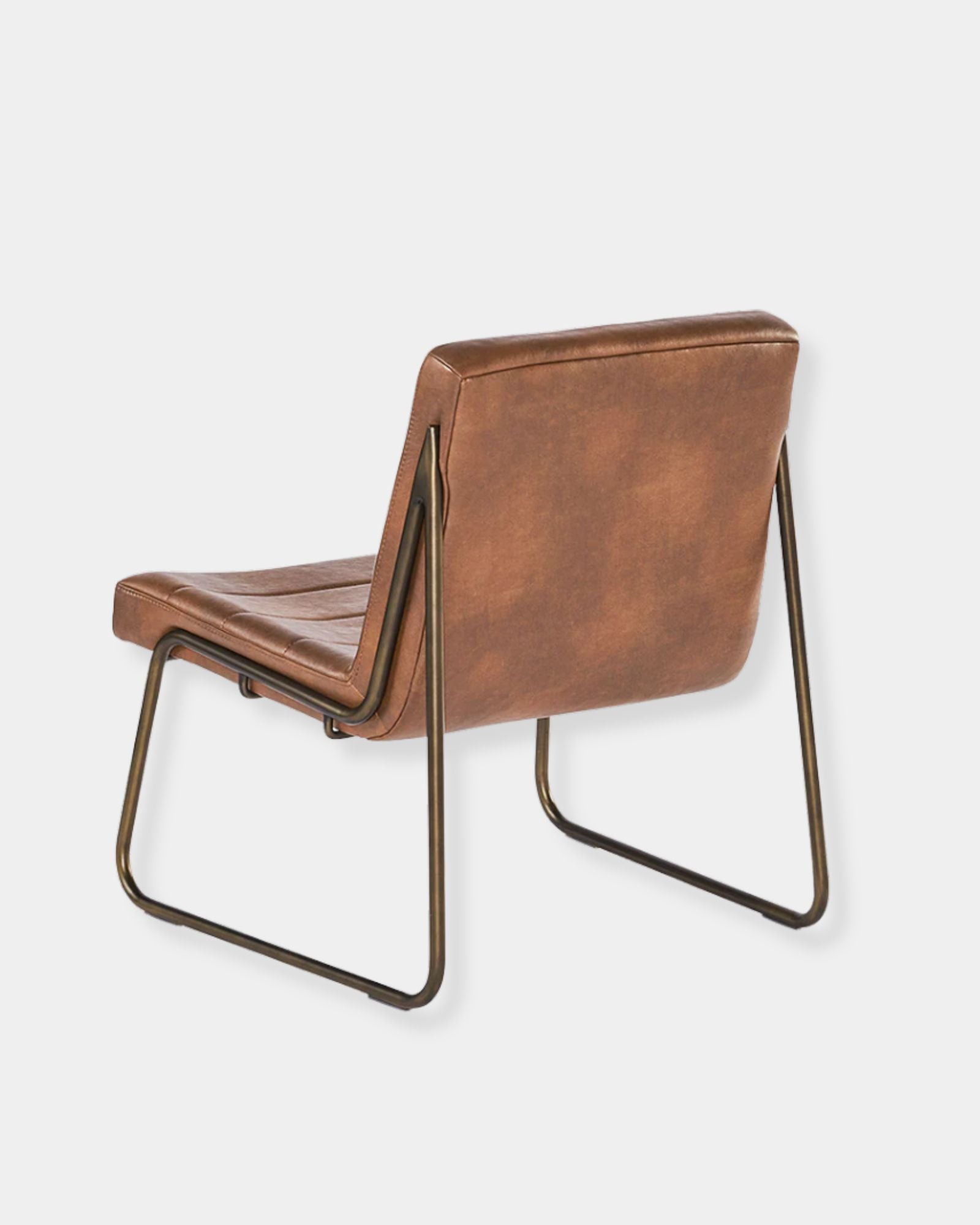 ANTON LOUNGE CHAIR - BRAVO COGNAC