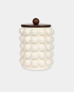 STONEWARE CANISTER