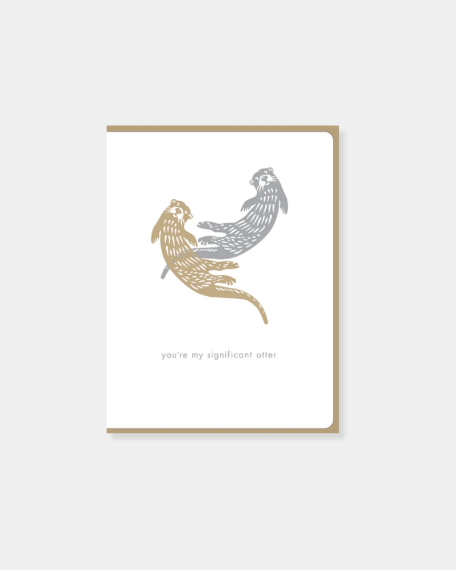 SIGNITICANT OTTER - CARD