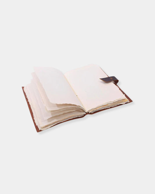 CHOCOLATE - LEATHER JOURNAL - M