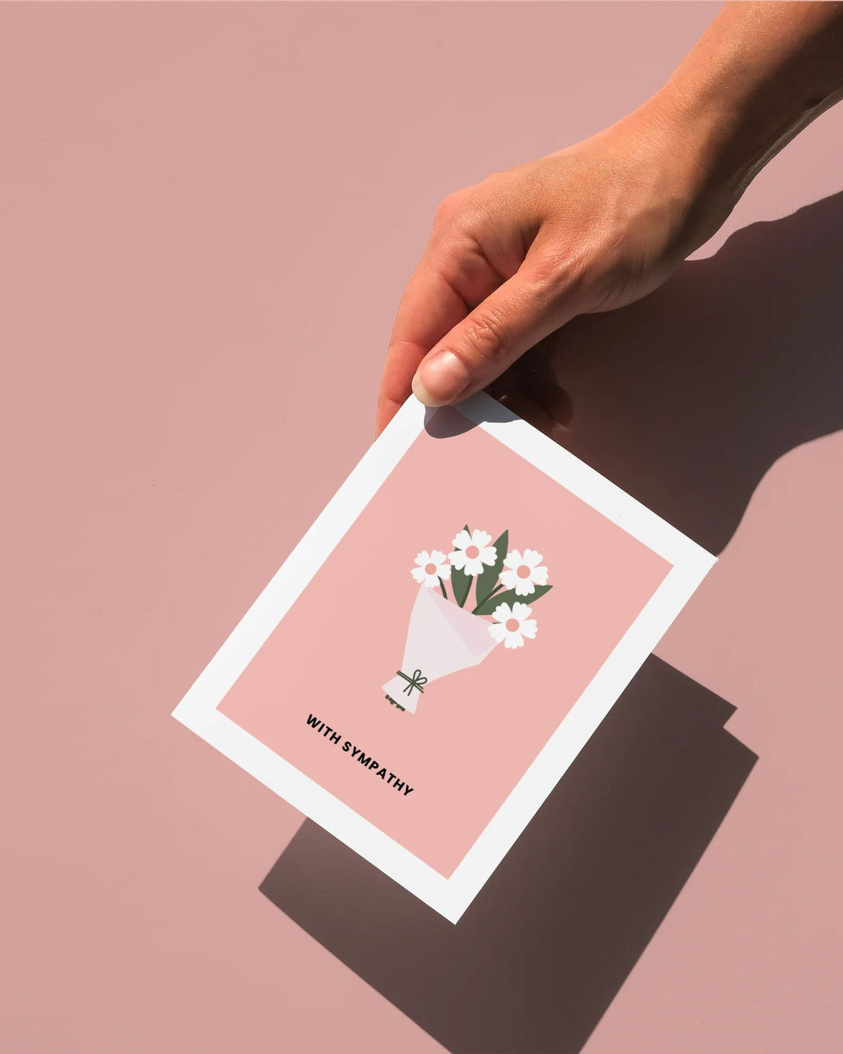 WITH SYMPATHY - CARD