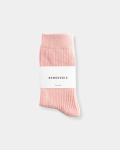 EVERYDAY COTTON CREW SOCK - PINK