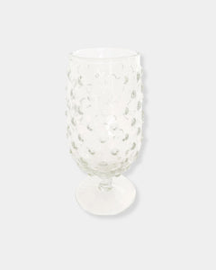 HOBNAIL - 12oz STEMMED GLASS