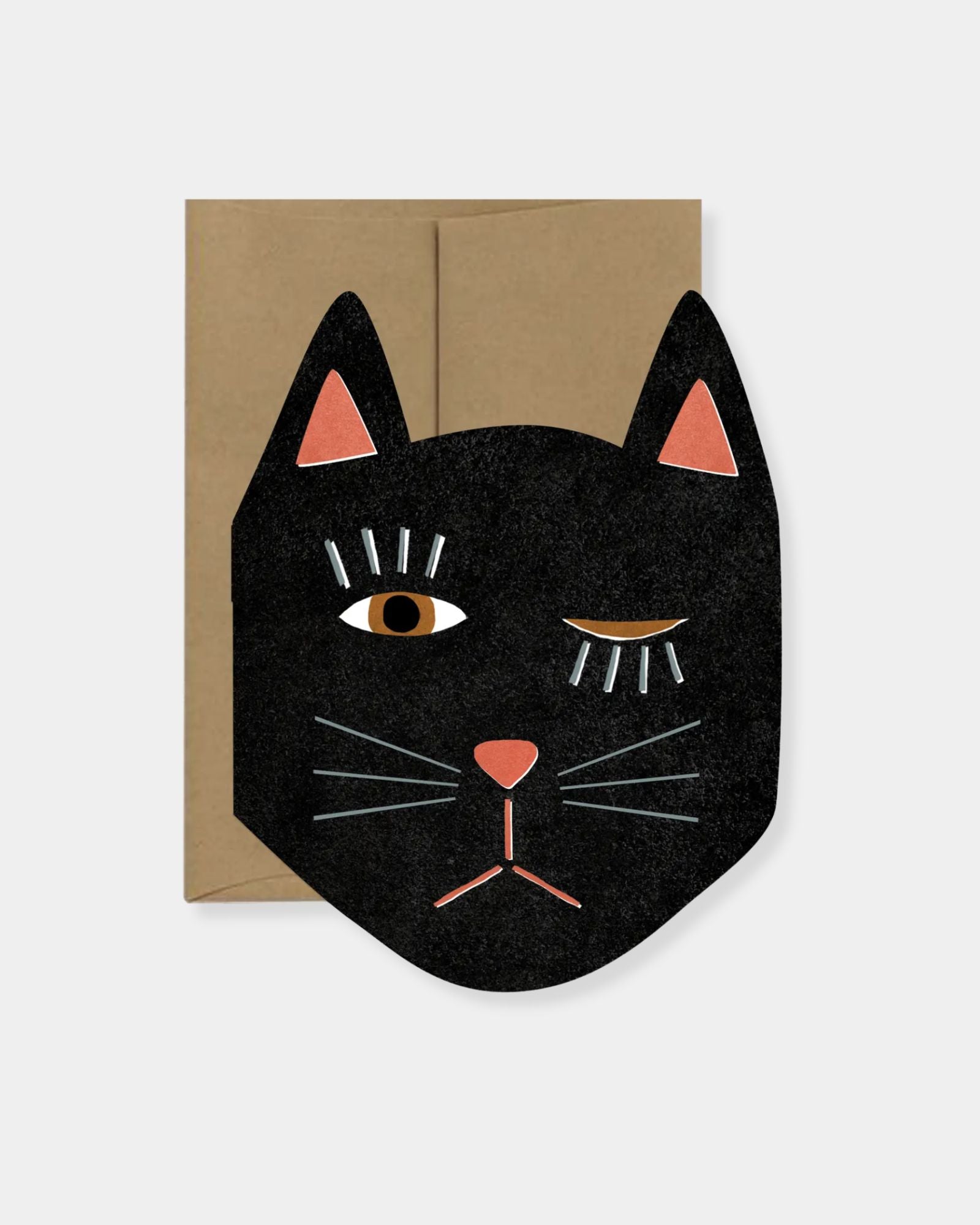 BLACK CAT BLINK - CARD