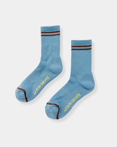 POWDER BLUE BOYFRIEND - SOCK
