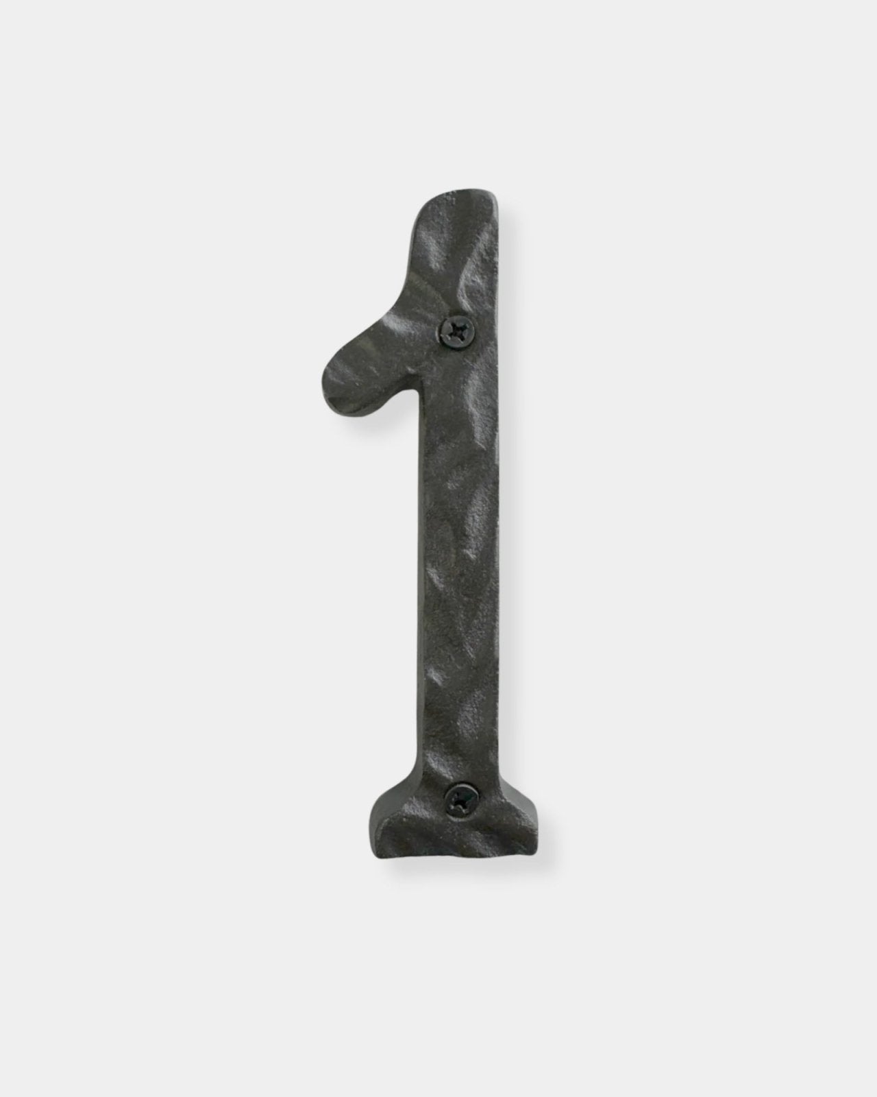 "1" CAST IRON HOUSE NUMBER | Stonewaters