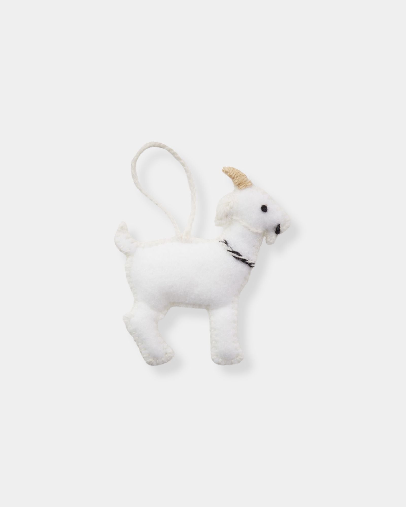BILLY GOAT - EMBROIDERED ORNAMENT