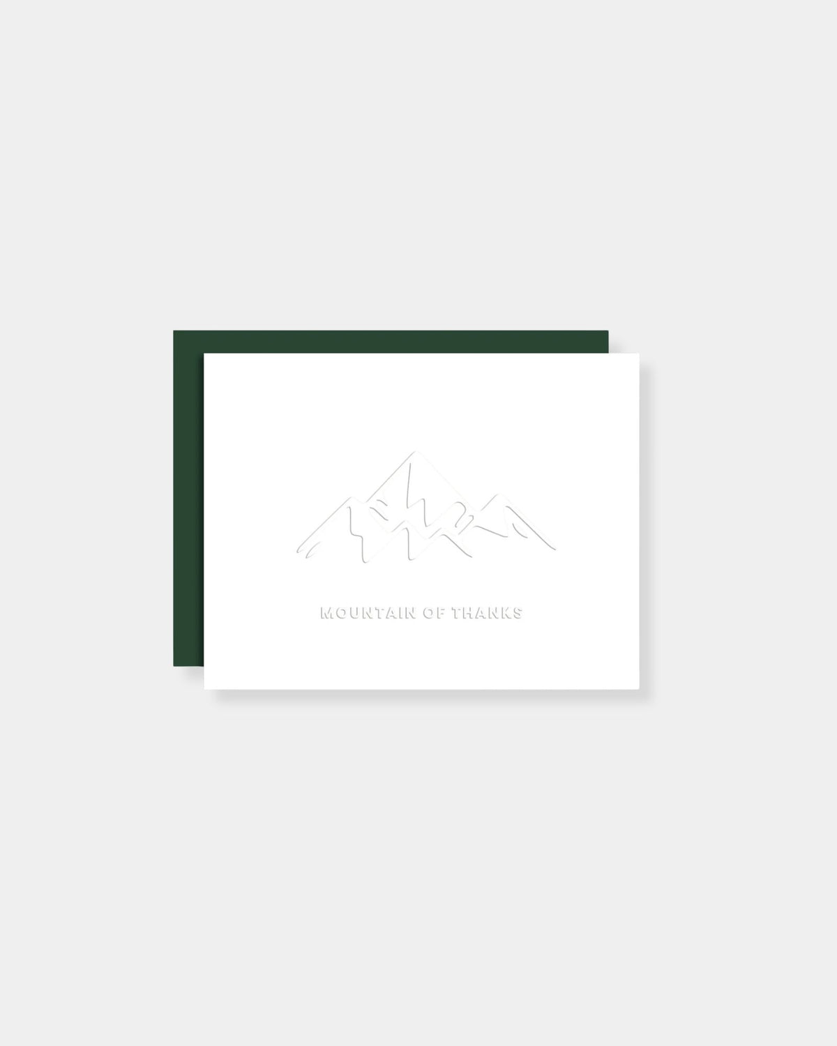 MOUNTAIN OF THANKS - CARD