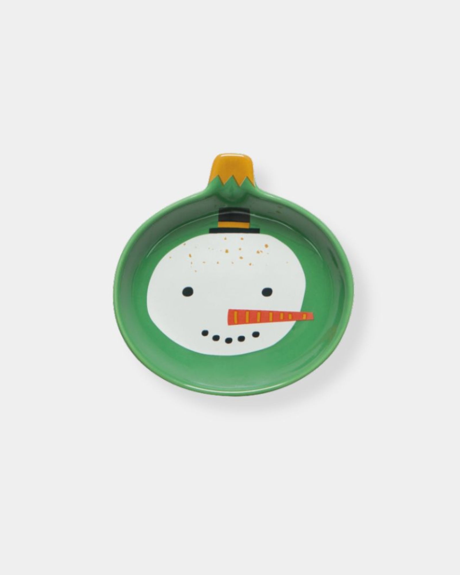SNOWMAN XMAS CHARM PINCH BOWL