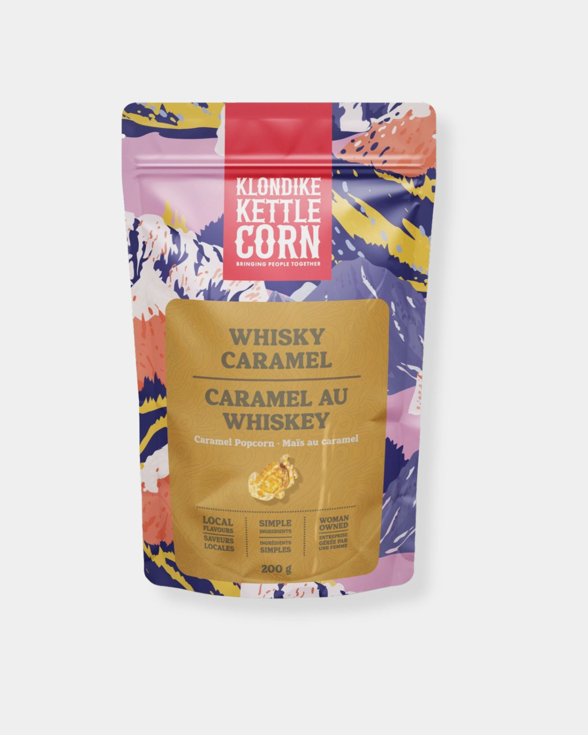 WHISKY CARAMEL POPCORON - 200g