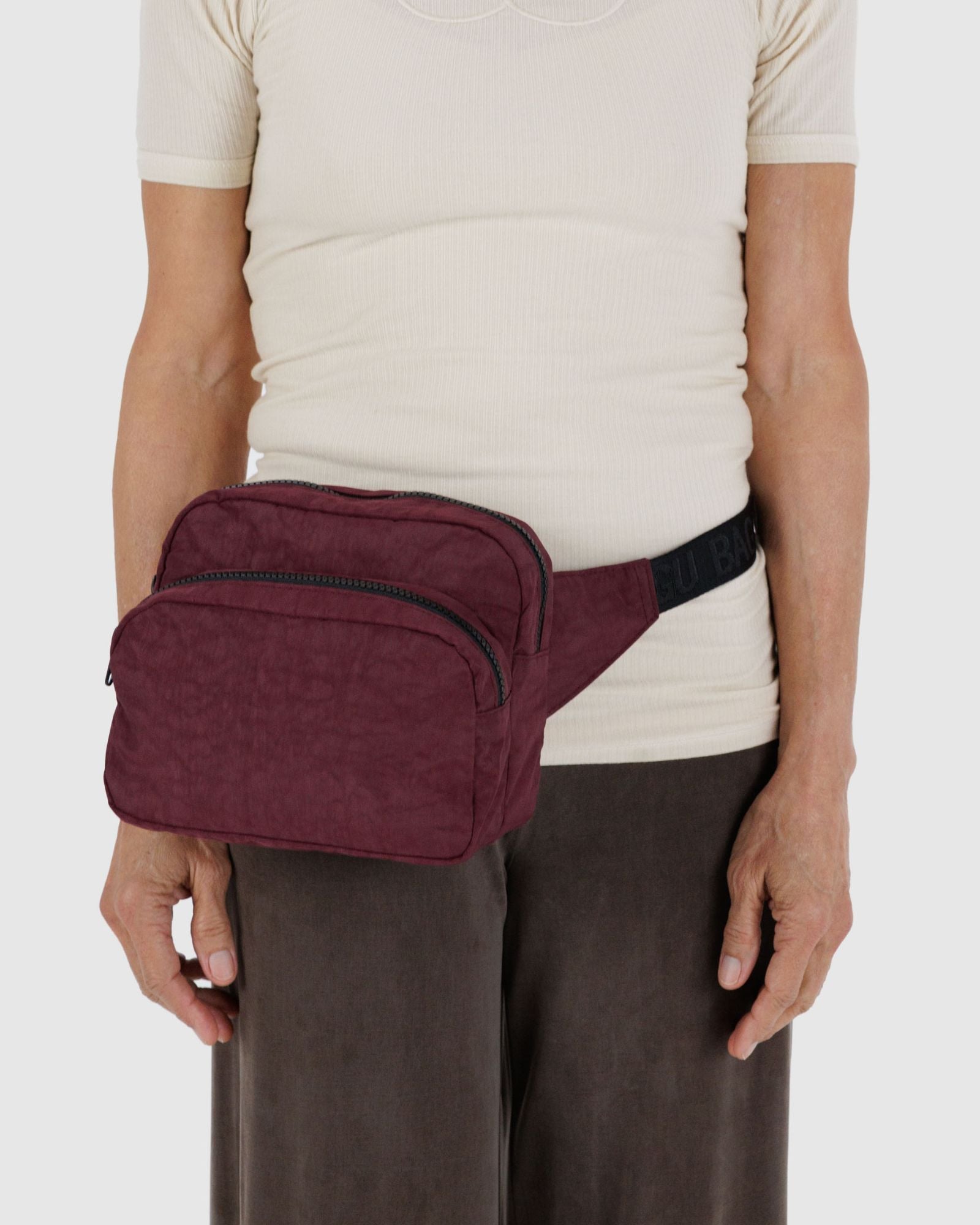 FANNY PACK - MAHOGANY