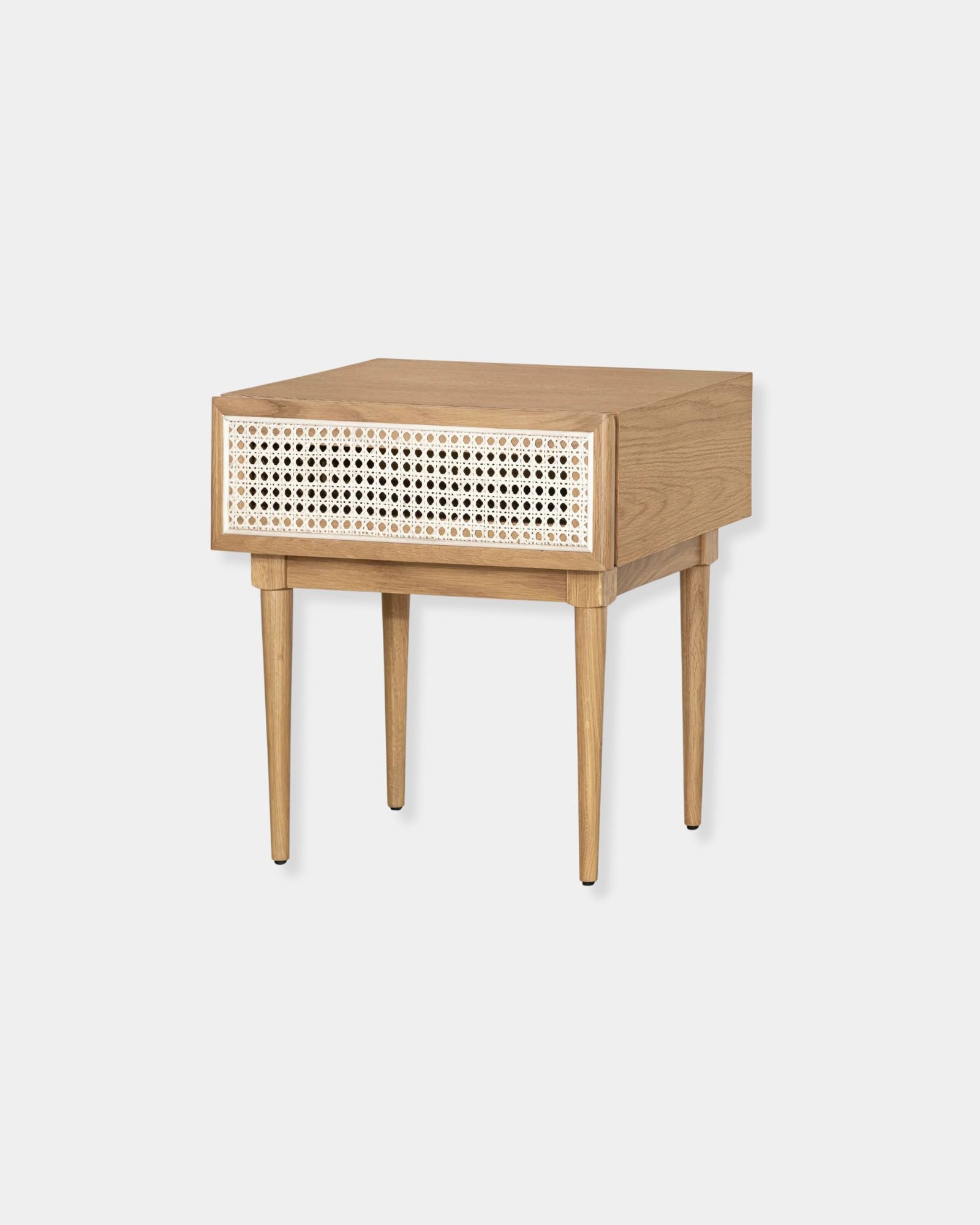 CANE SIDE TABLE - NATURAL