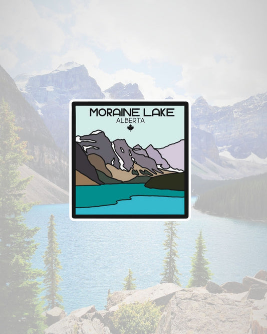 MORAINE LAKE - STICKER