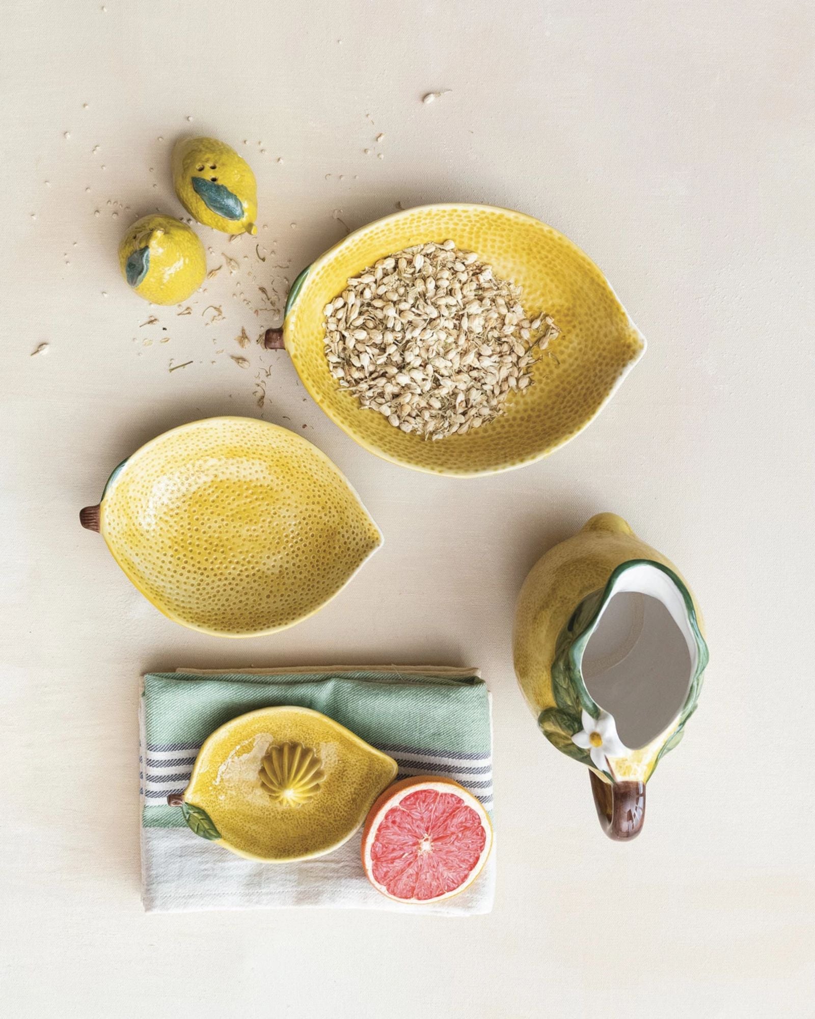 LEMON SHAPED BOWL - MEDIUM