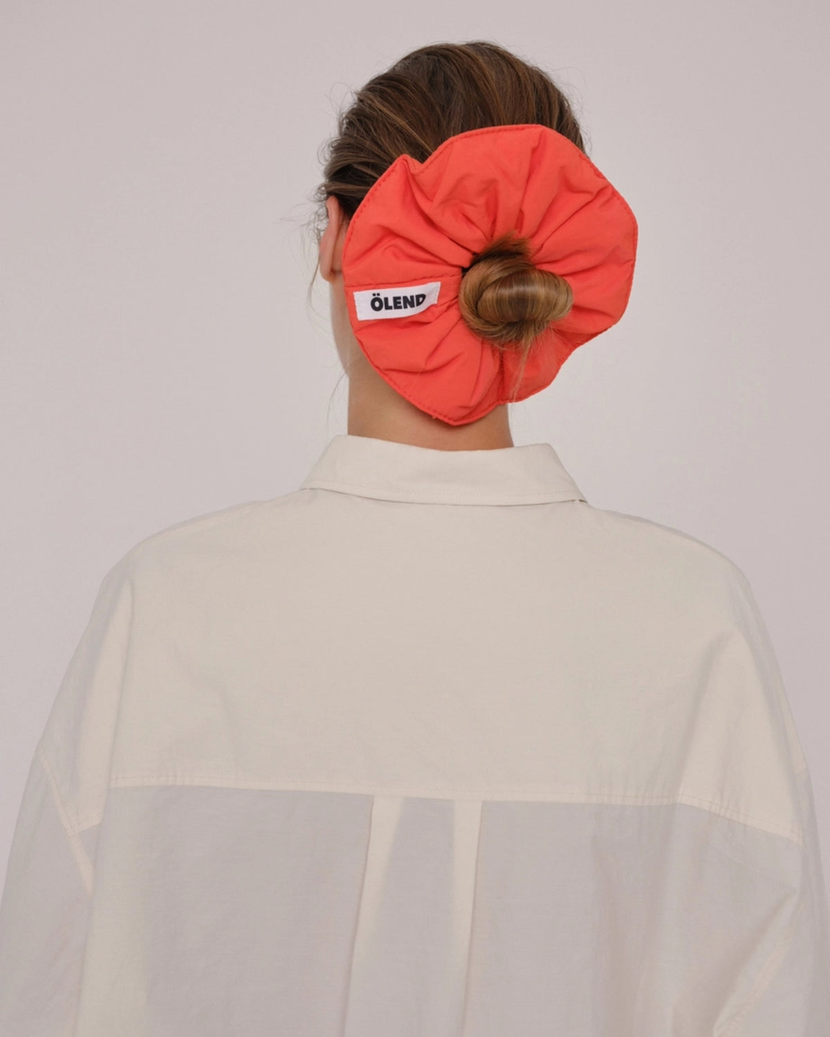 PADDED SCRUNCHY - CORAL