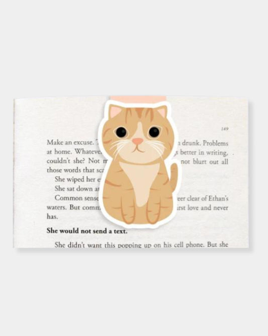 TABBY CAT BOOKMARK