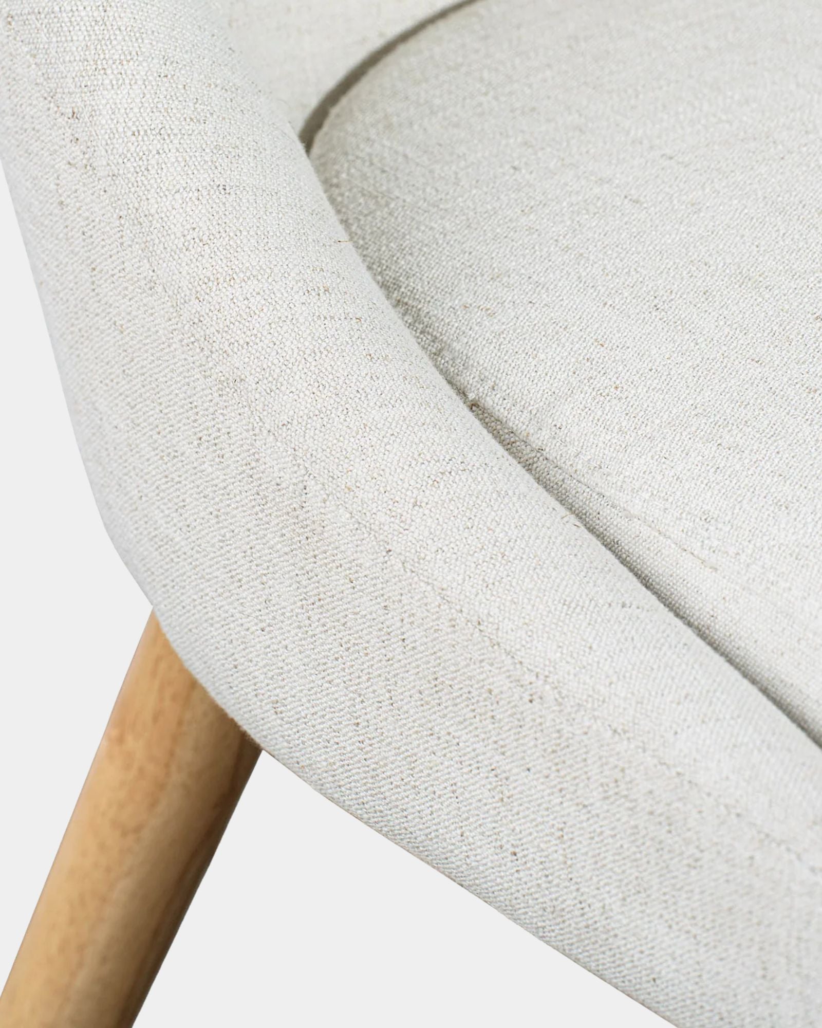 FRITZ SIDE CHAIR IVORY NATURAL - SET OF 2