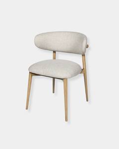 MILO CHAIR VANILLA TWEED - SET OF 2