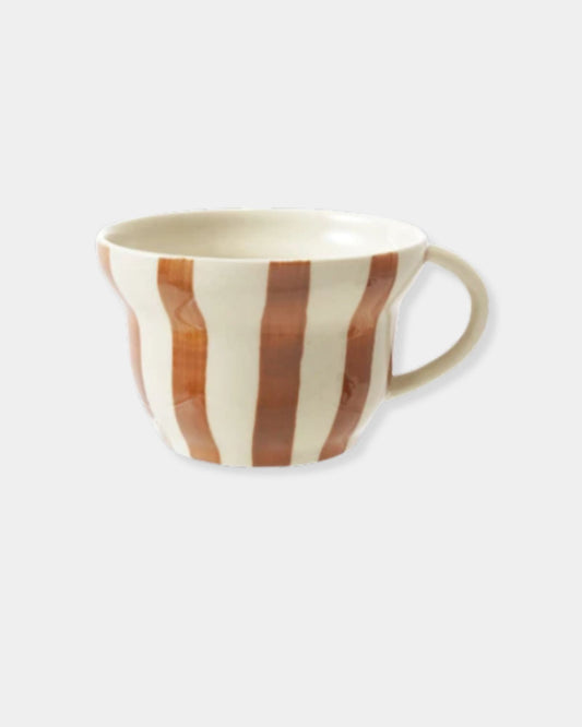 COCOA STRIPED MUG