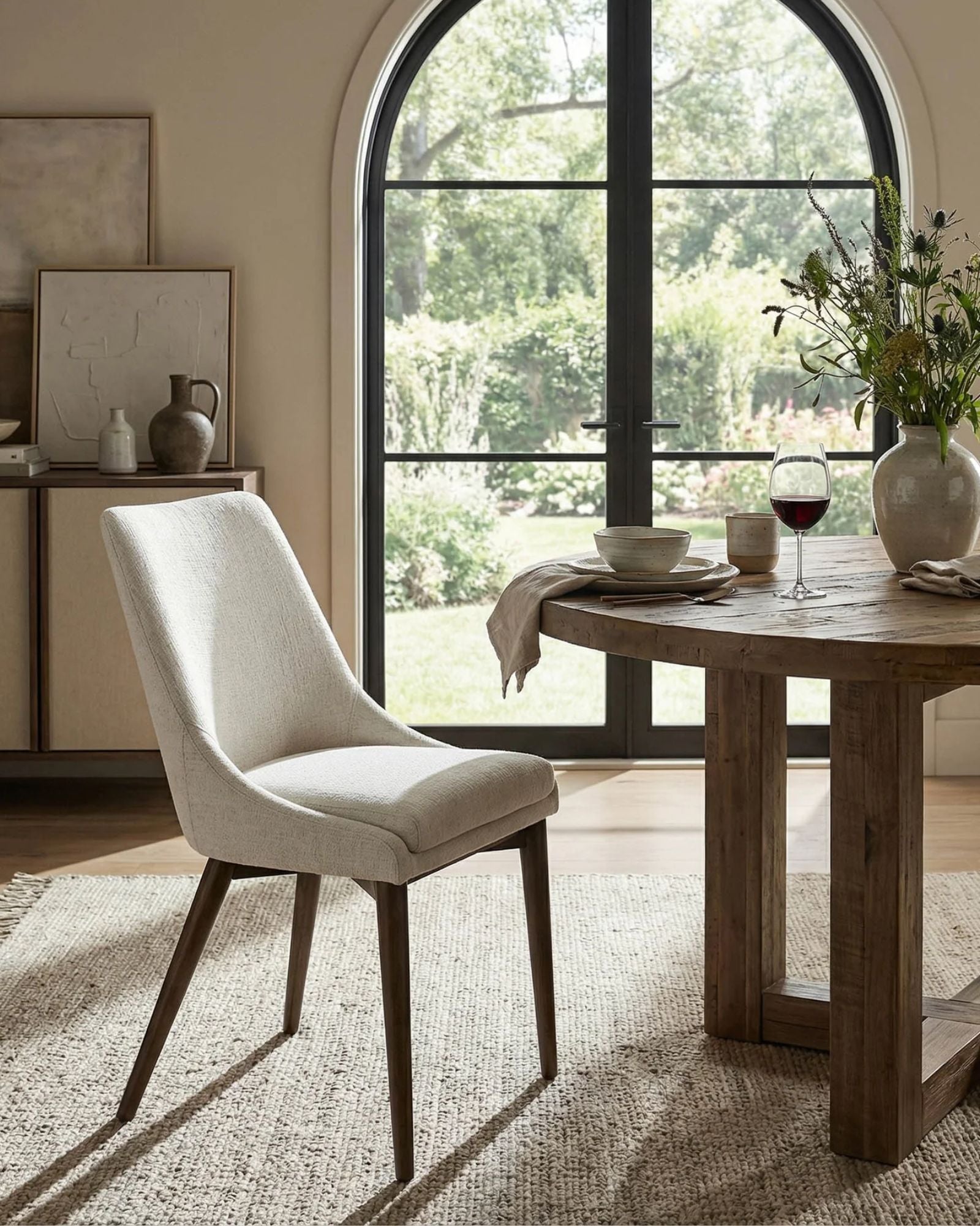 FRITZ SIDE CHAIR IVORY - SET OF 2