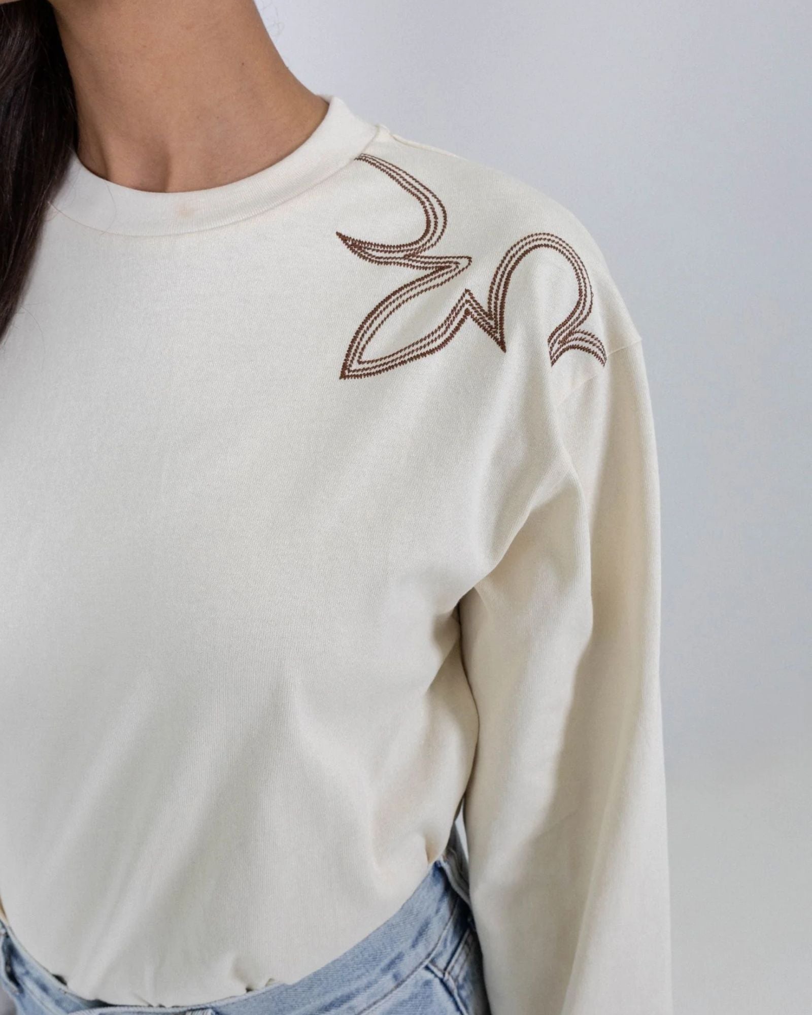 LASSO TOP WHITE